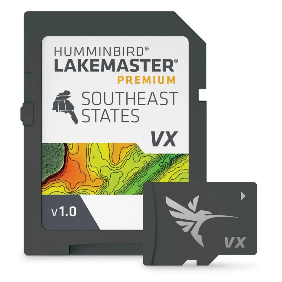 602008-1 – HUMMINBIRD Marine Cartography, Compatible With All GPS-Equipped HELIX® G3/G3N/ SOLIX/ APEX Chart Plotters ...